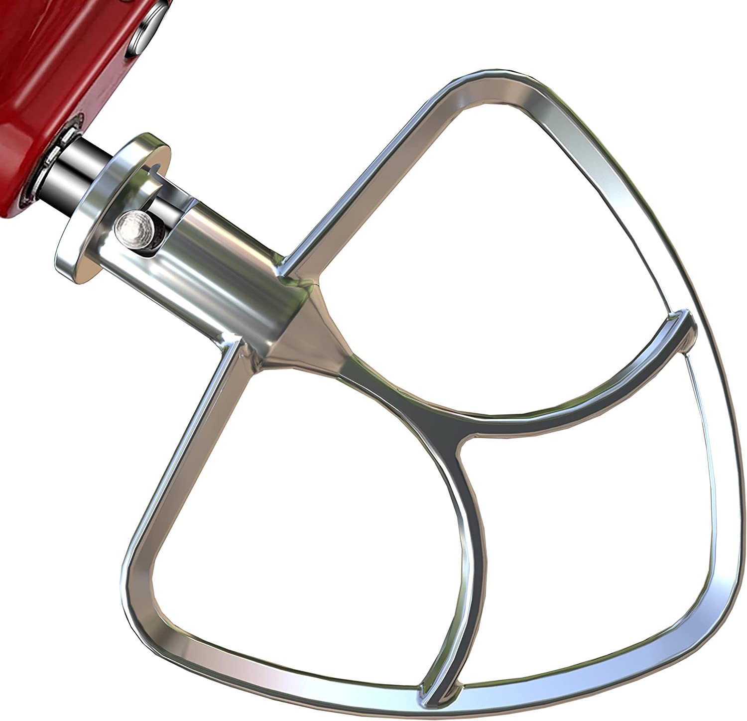 Meat Grinder Attachment - Stainless Steel Flat Beater for KitchenAid