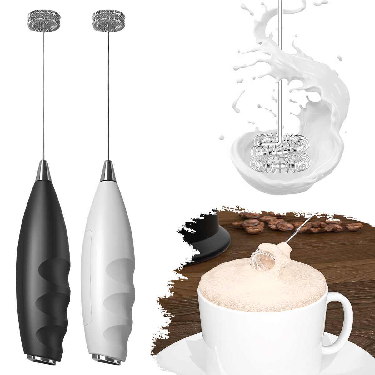 Kitchen Appliances For Restaurant - Coffee Electric Milk Frother Electric Whisk