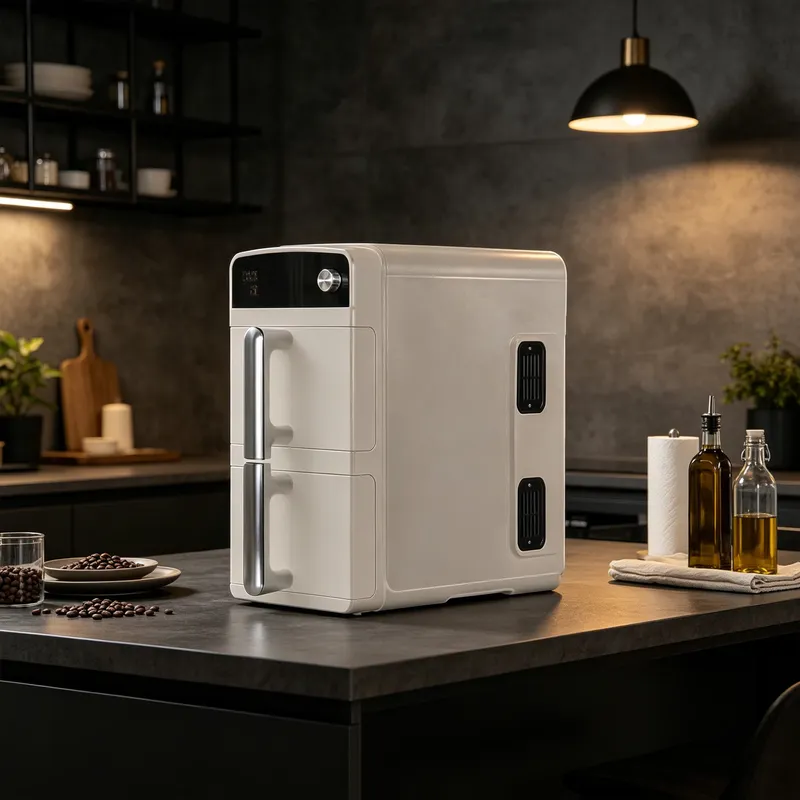 Hot Sale 10L Stainless Steel D - Air Fryer 5L Digital recension och pris