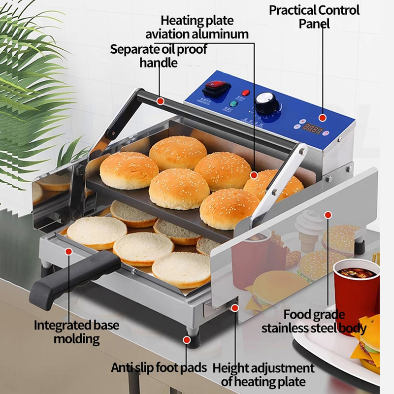 PBOBP Commercial Electric Burg - Bread Maker Machine recension och pris