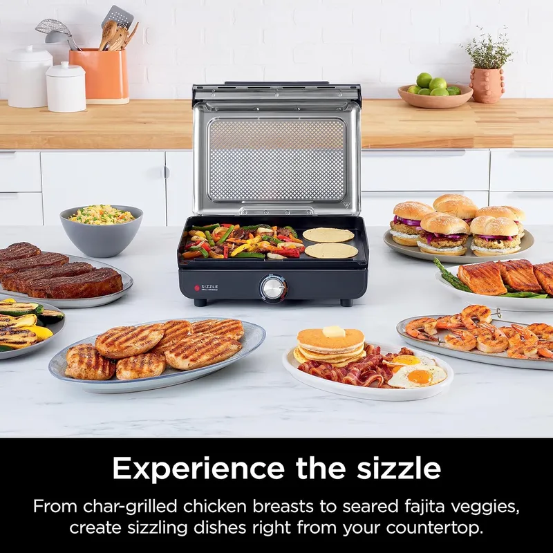Ninja Griddle and Indoor Grill - Electric Griddle Pancake recension och pris