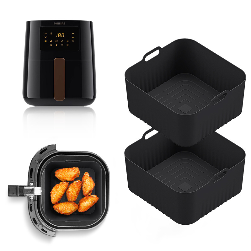 17cm Silicone Air Fryer Mould  - Air Fryer 5L Digital recension och pris