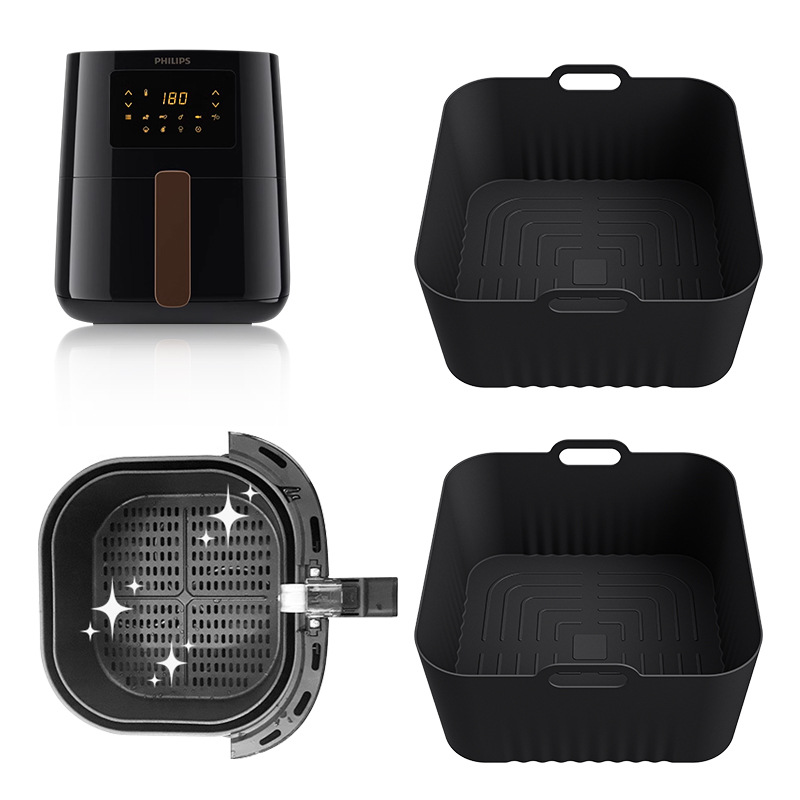 17cm Silicone Air Fryer Mould  - Air Fryer 5L Digital recension och pris