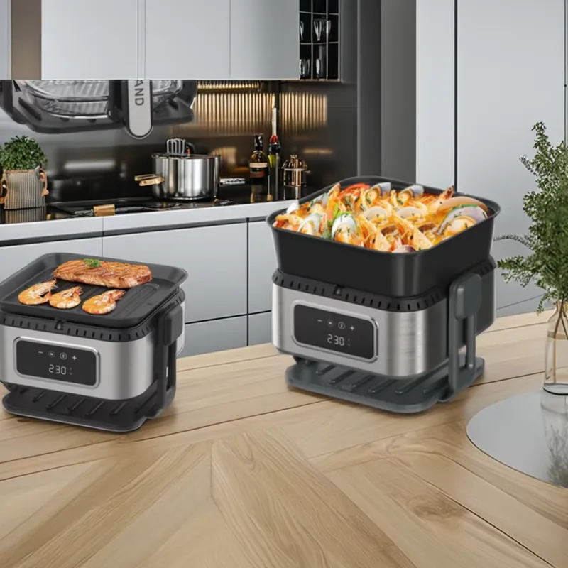 3 In1 Stainless Steel 5L Air F - Air Fryer 5L Digital recension och pris
