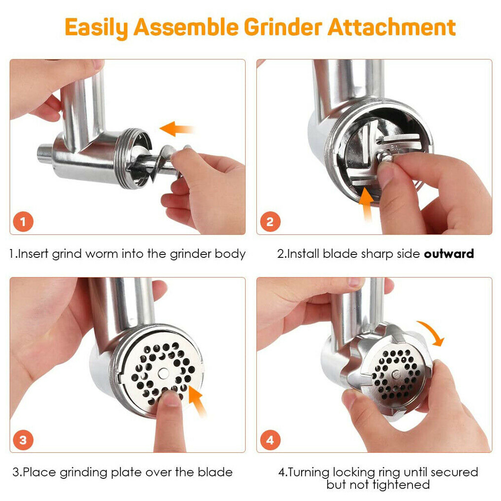 Food Grinder Attachment Slicer - Meat Grinder Attachment recension och pris