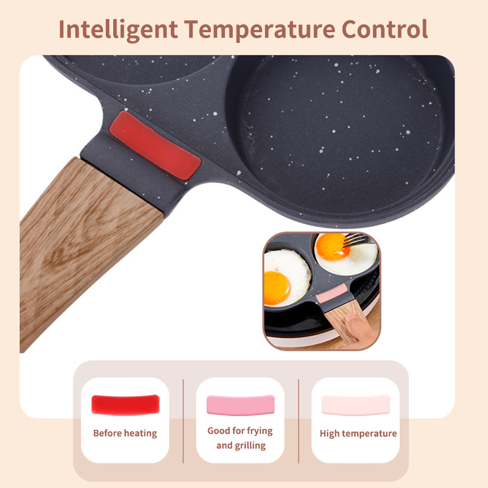 Non Stick 4-Cup Egg Frying Pan - Electric Griddle Pancake recension och pris