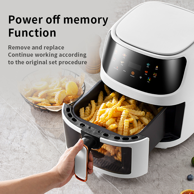 1350W Digital Air Fryer, Trans - Air Fryer 5L Digital recension och pris