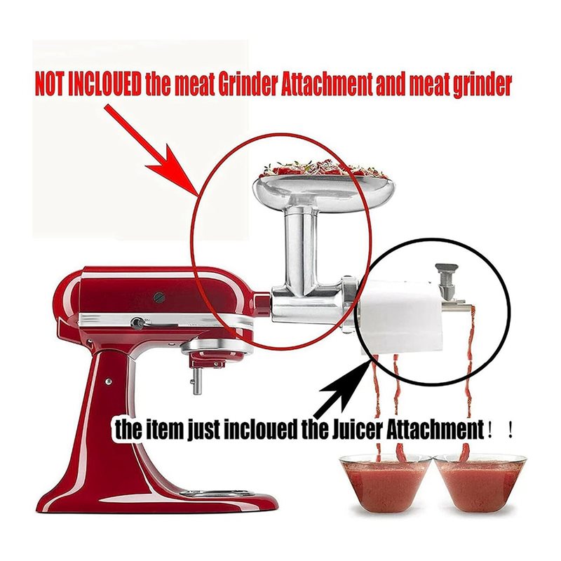 AAAN-Tomato Juicer Ketchup Att - Meat Grinder Attachment recension och pris