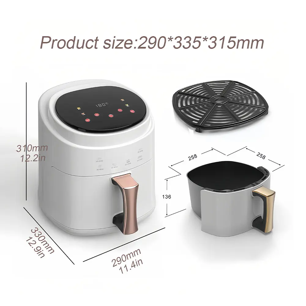 2800W 5L 6L 8L Digital Control - Air Fryer 5L Digital recension och pris