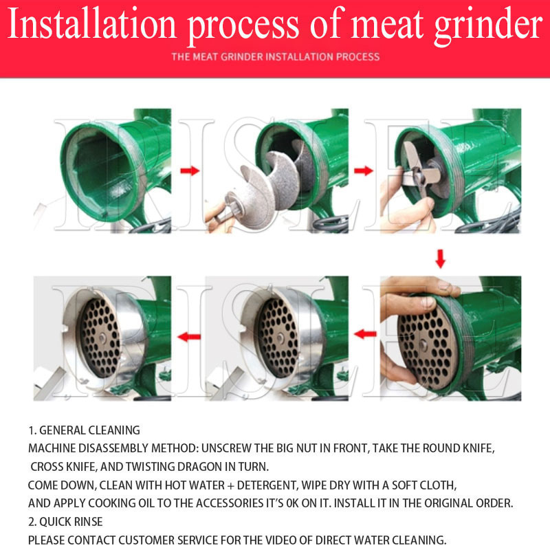 Electric Chicken Fish Meat Bon - Meat Grinder Attachment recension och pris