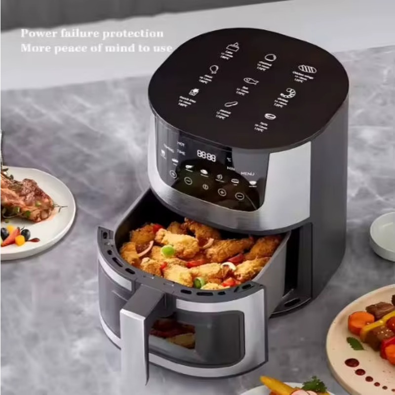 5L 6L 7L 8L 12L Oil Free Fryer - Air Fryer 5L Digital recension och pris