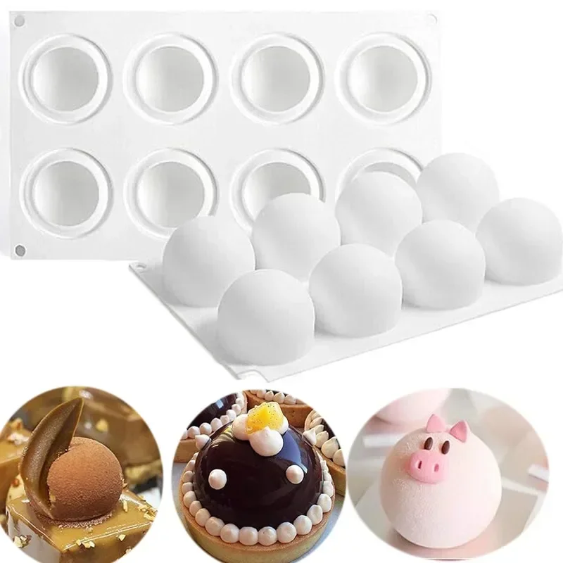 3D Sphere Silicone Mold For Mo - Kitchen Appliances Packages recension och pris