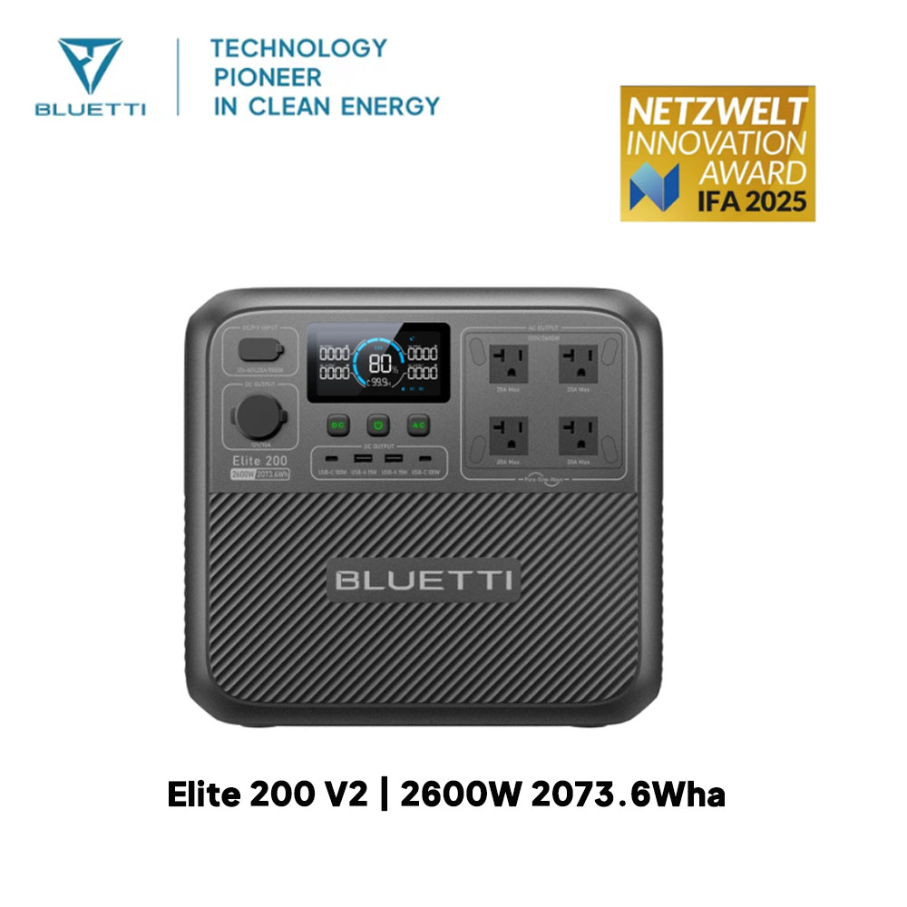 【Renew】BLUETTI Elite 200 V2 Po - Bread Maker Machine recension och pris