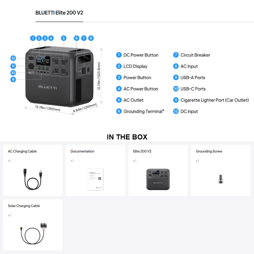 【Renew】BLUETTI Elite 200 V2 Po - Bread Maker Machine recension och pris