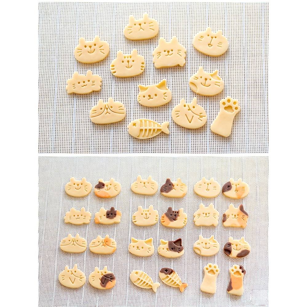 Cute Kitten DIY Stamp Cookie C - Kitchen Appliances Packages recension och pris