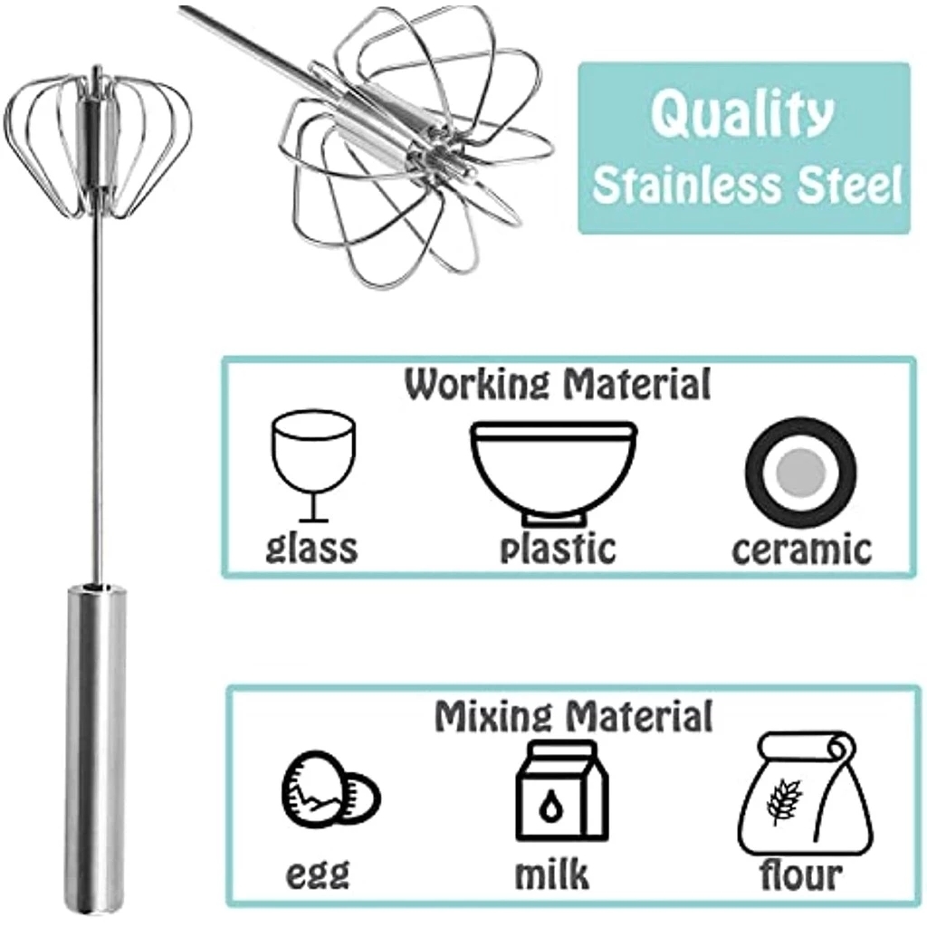 1/3pcs Stainless Steel Egg Bea - Kitchen Appliances For Restaurant recension och pris