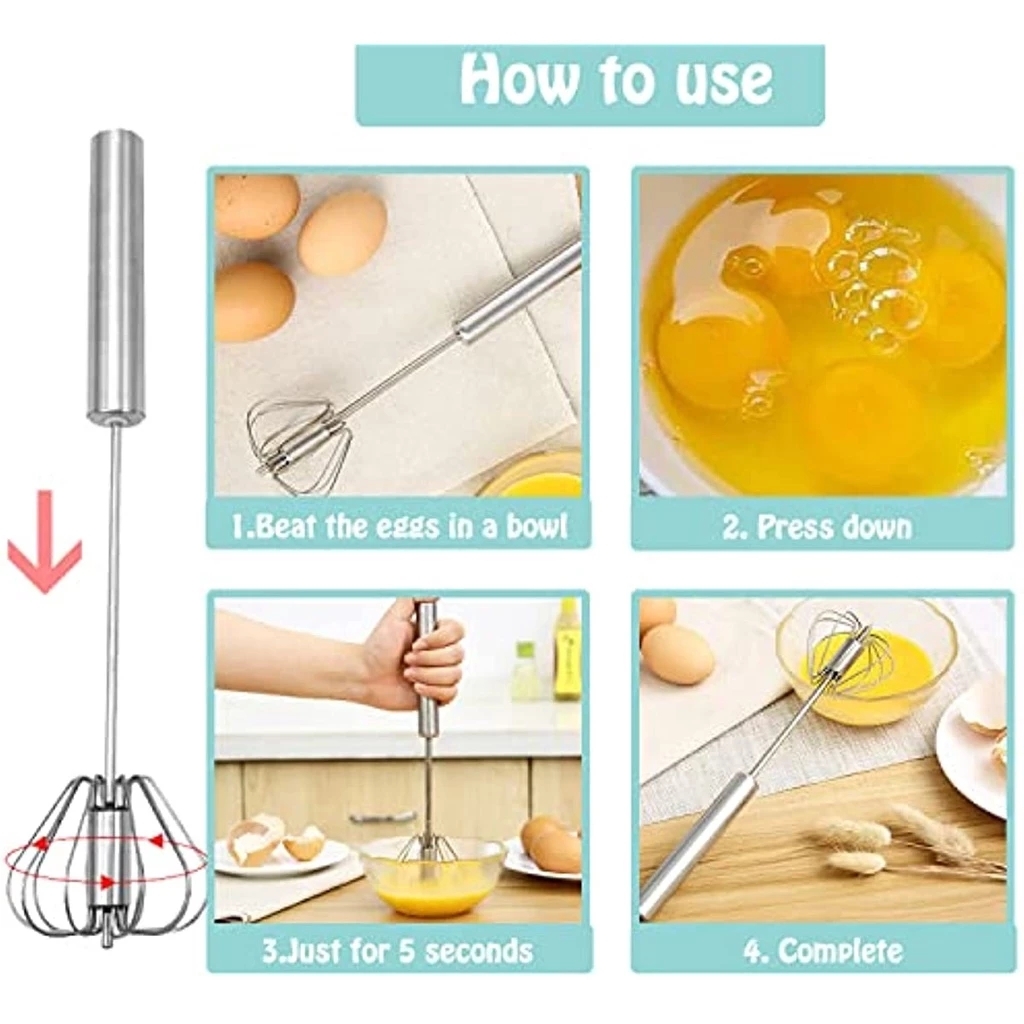 1/3pcs Stainless Steel Egg Bea - Kitchen Appliances For Restaurant recension och pris