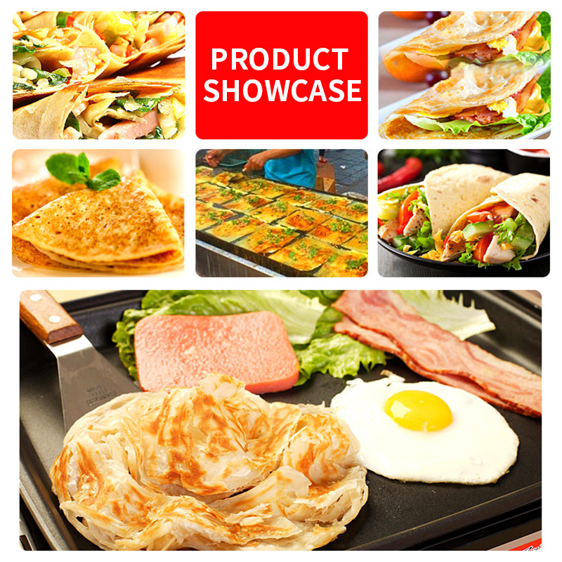 Manual Rotating Electric Panca - Electric Griddle Pancake recension och pris