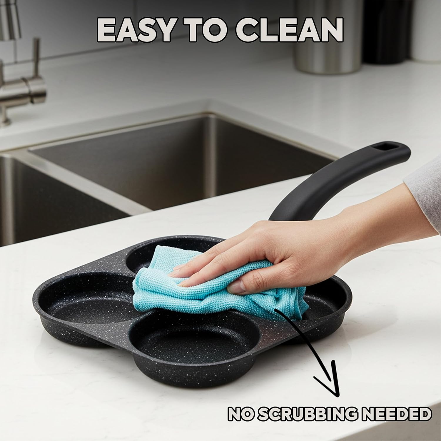 Egg Frying Pan Nonstick Pancak - Electric Griddle Pancake recension och pris