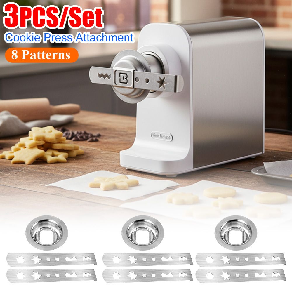 2 Pcs Biscuit Attachment 8 Pat - Meat Grinder Attachment recension och pris